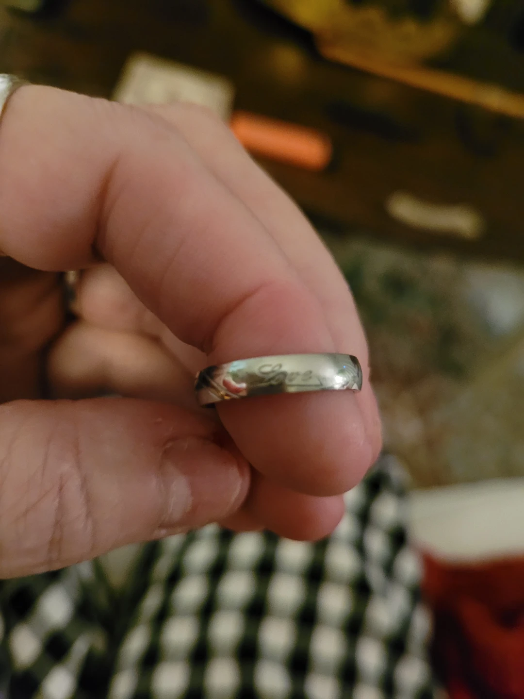 Two-Tone Love Ring