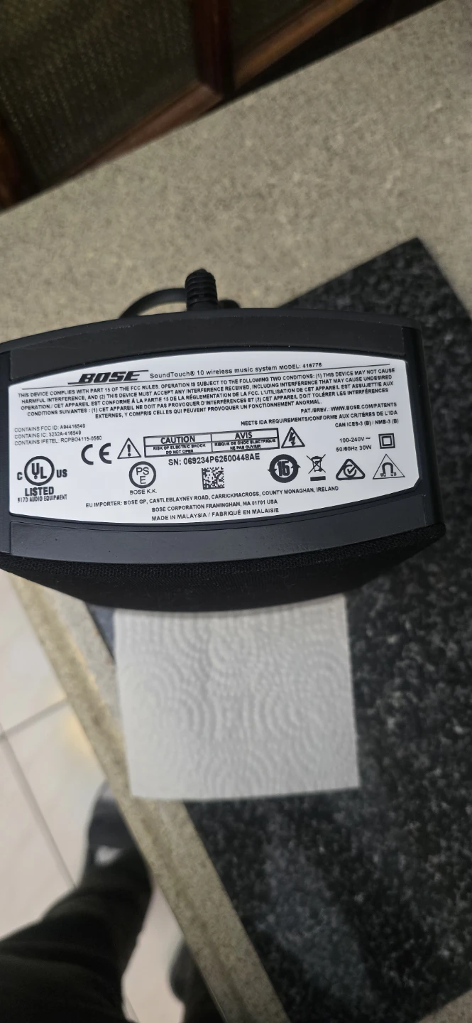 Bose SoundTouch 10 Wireless Speaker - photo 4
