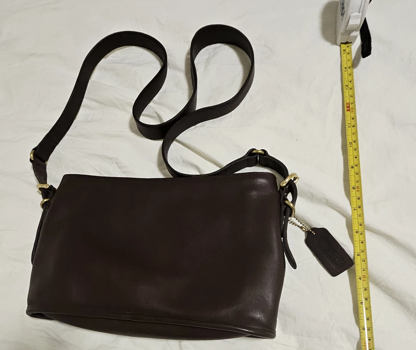 genuine leather vintage coach bag - photo 3