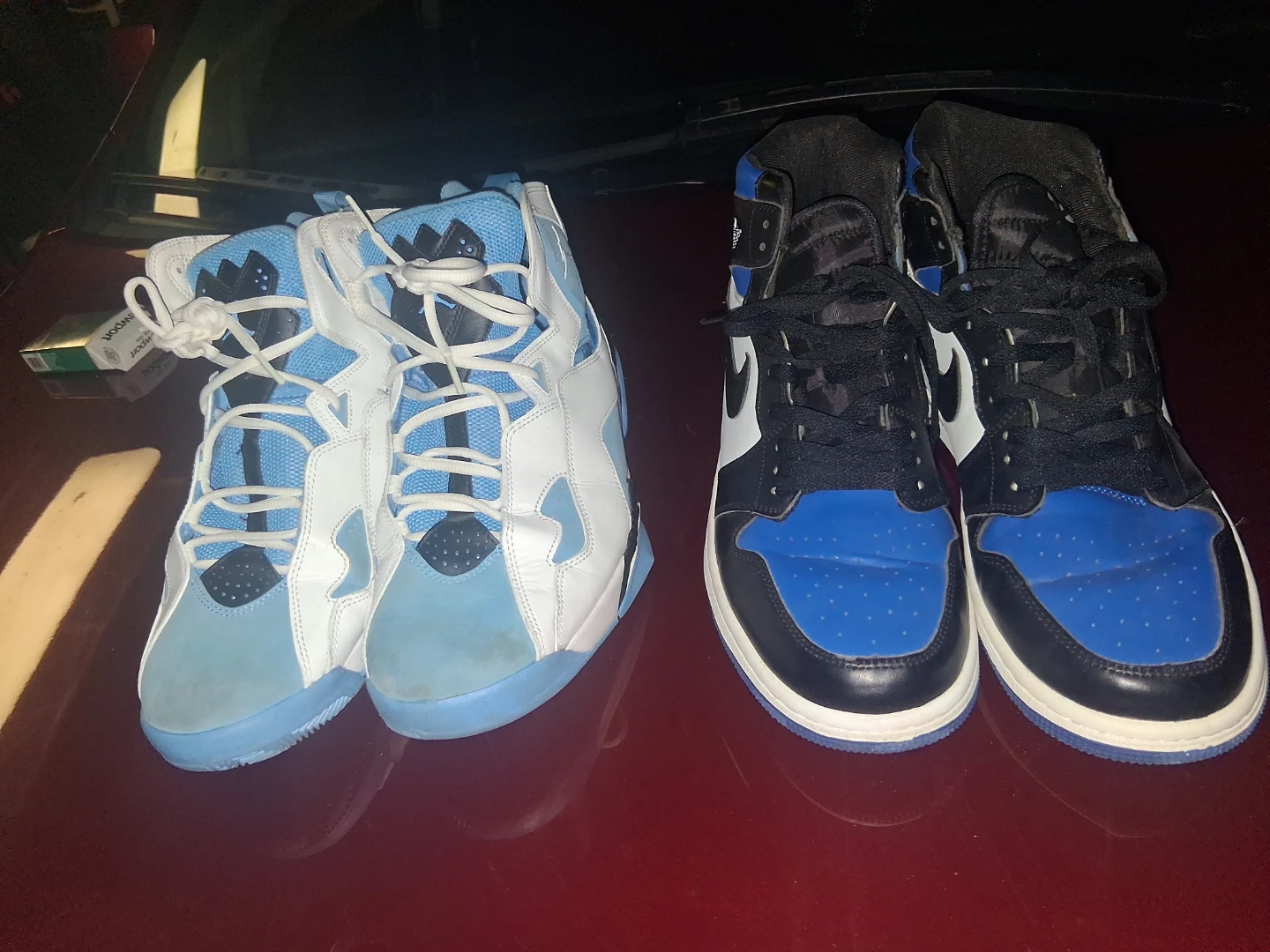 Two pairs of Nike Jordan sneakers Size men's 12 - photo 2