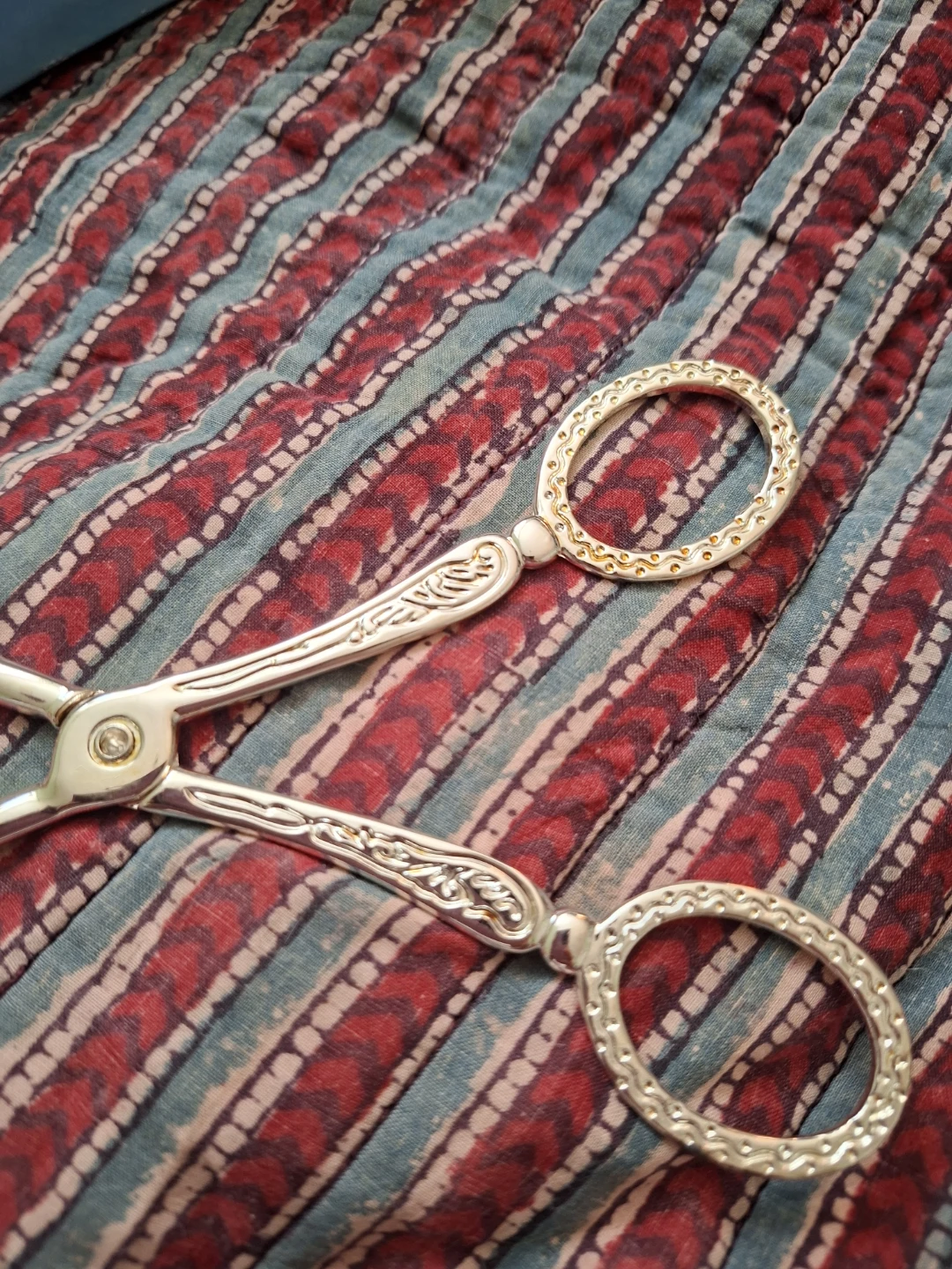 Silver-Plated Salad Serving Tongs - photo 5