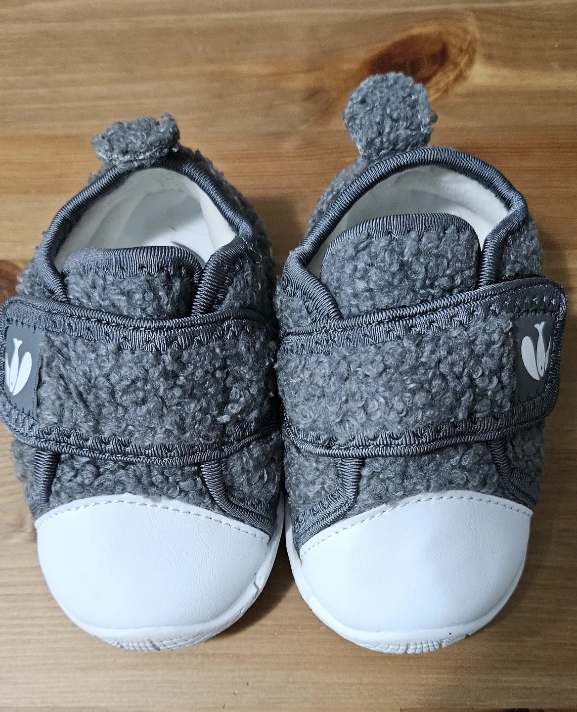 Grey Baby Winter Slippers - photo 4