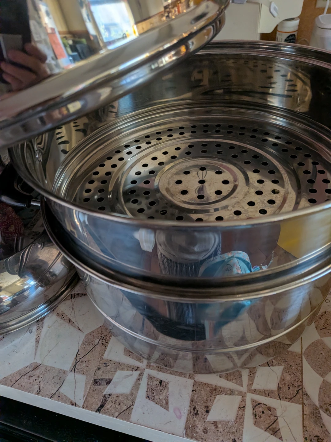 Stainless Steel Multi-Tier Food Steamer - photo 3