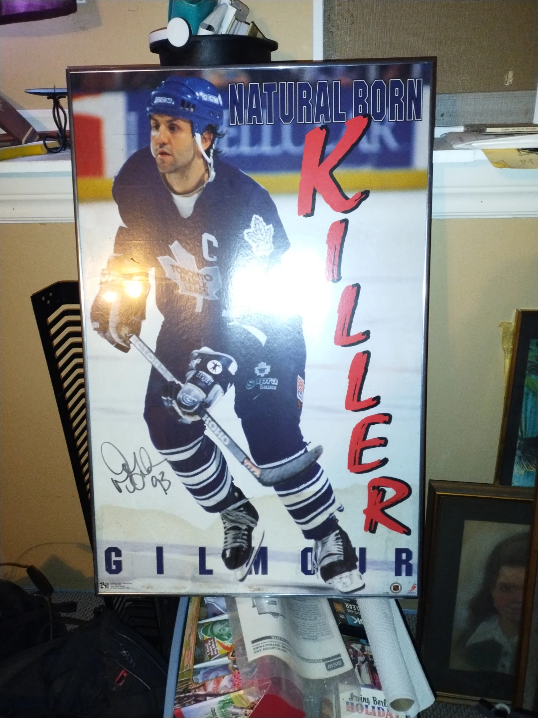 Doug Gilmour Toronto Maple Leafs Poster