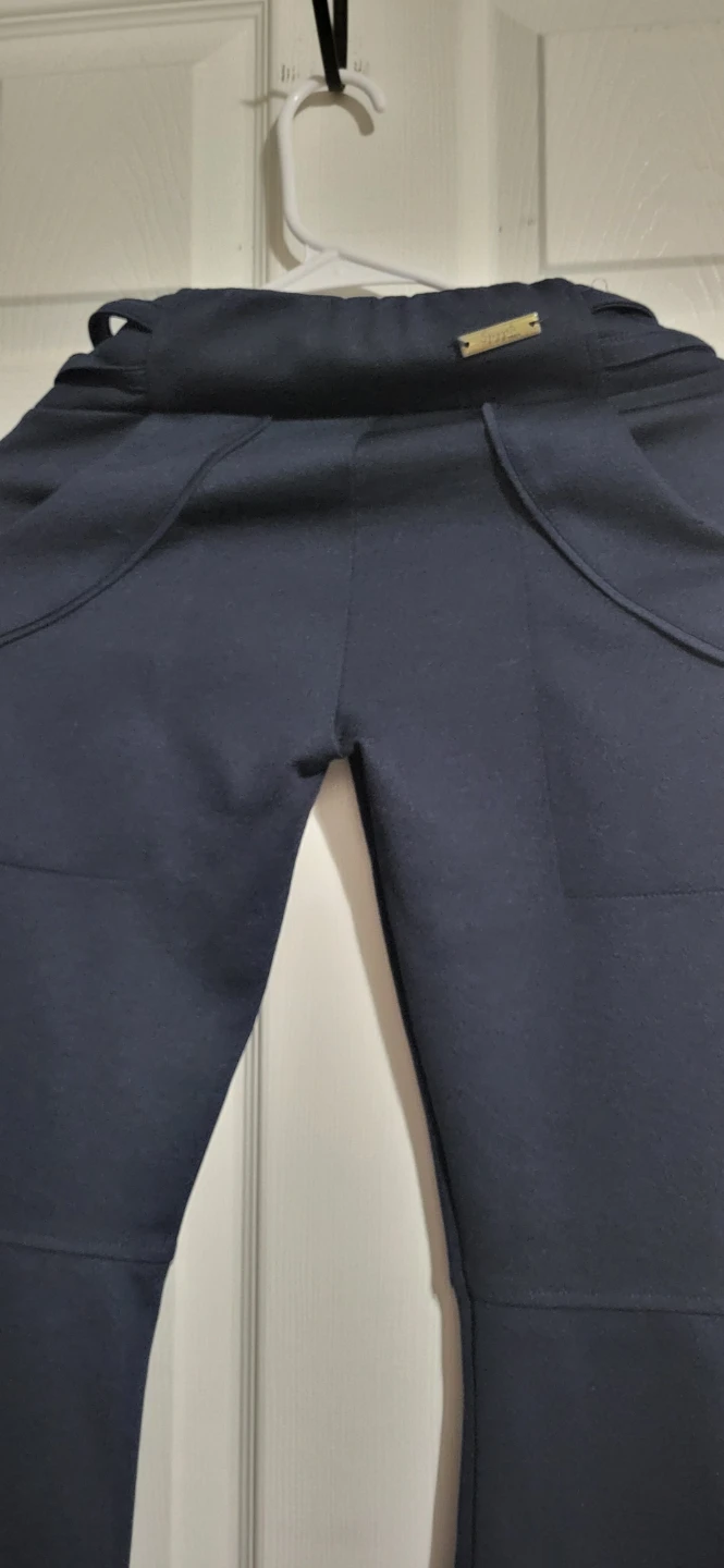 Syggy Navy Blue Flared Pants - photo 3