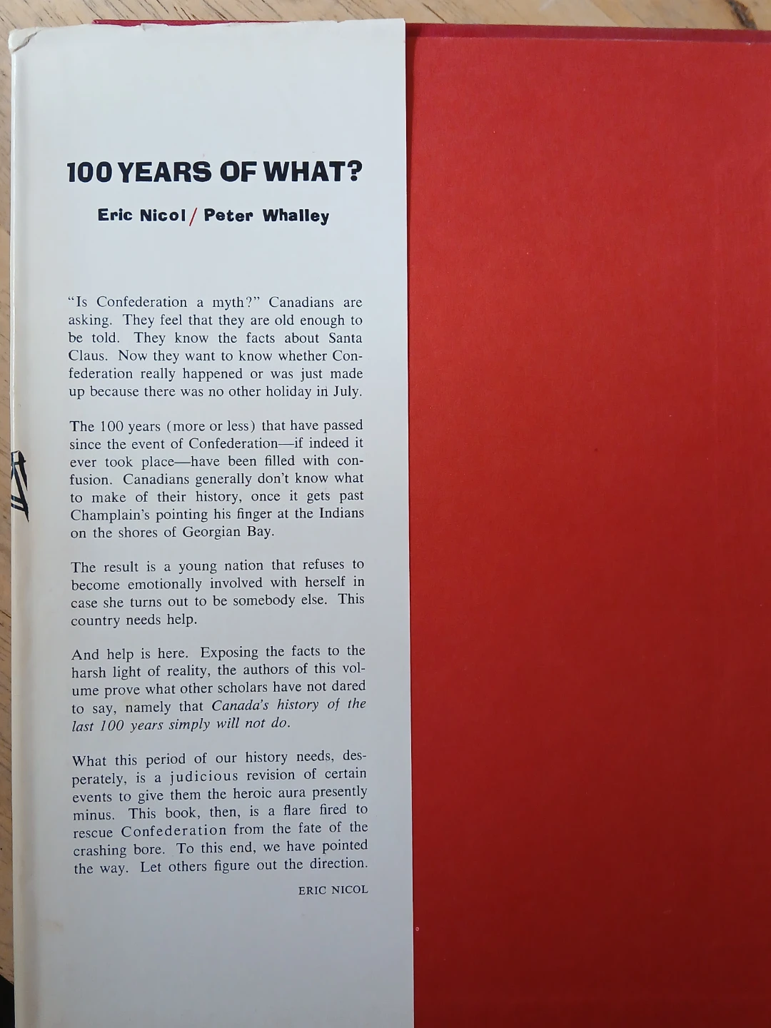 100 Years of What? by Eric Nicol and Peter Whalley - photo 2