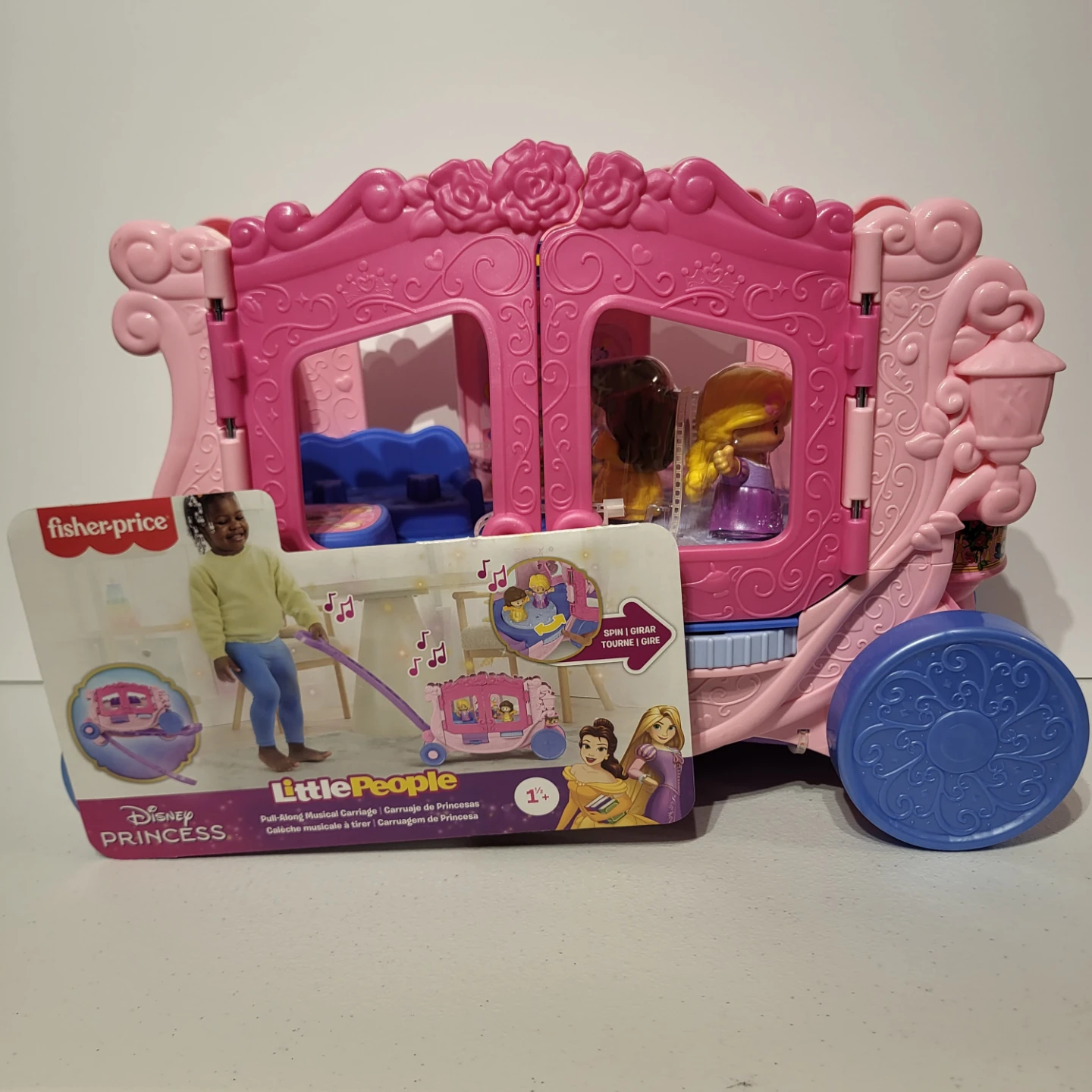 Fisher-Price Disney Princess Little People Musical Carriage