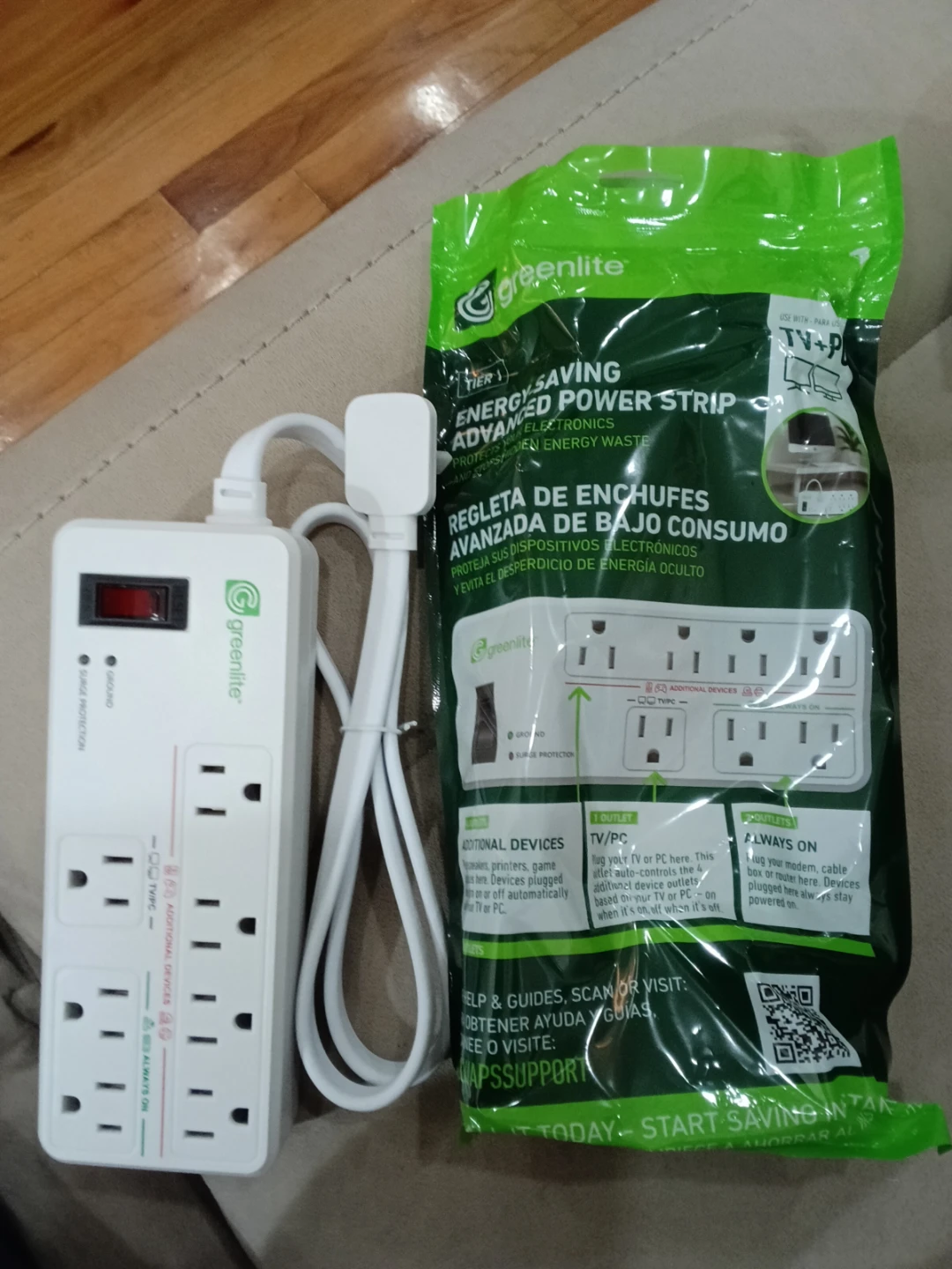 Greenlite Energy Saving Power Strip - photo 3