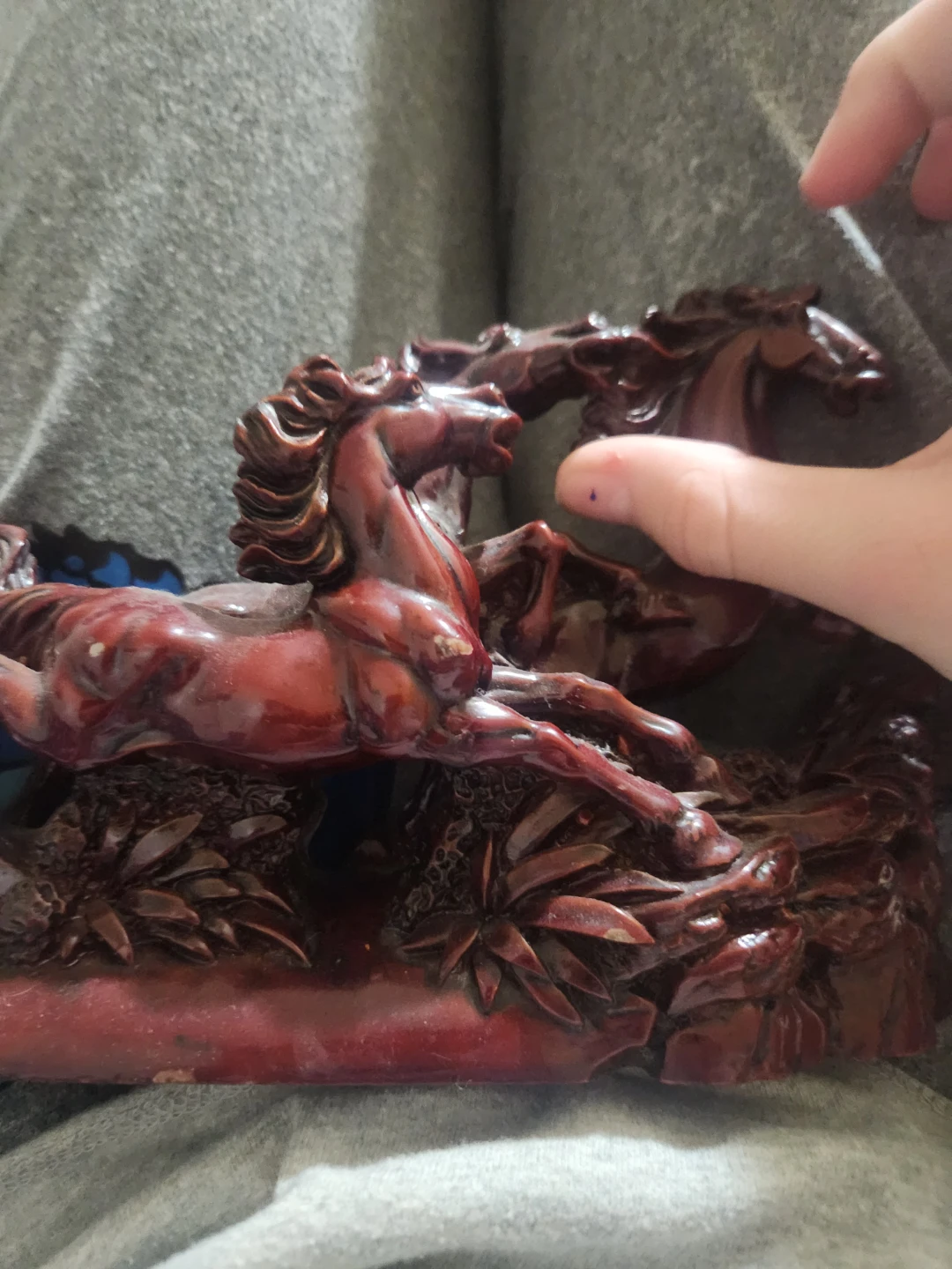 Decorative Running Horse Figurine
