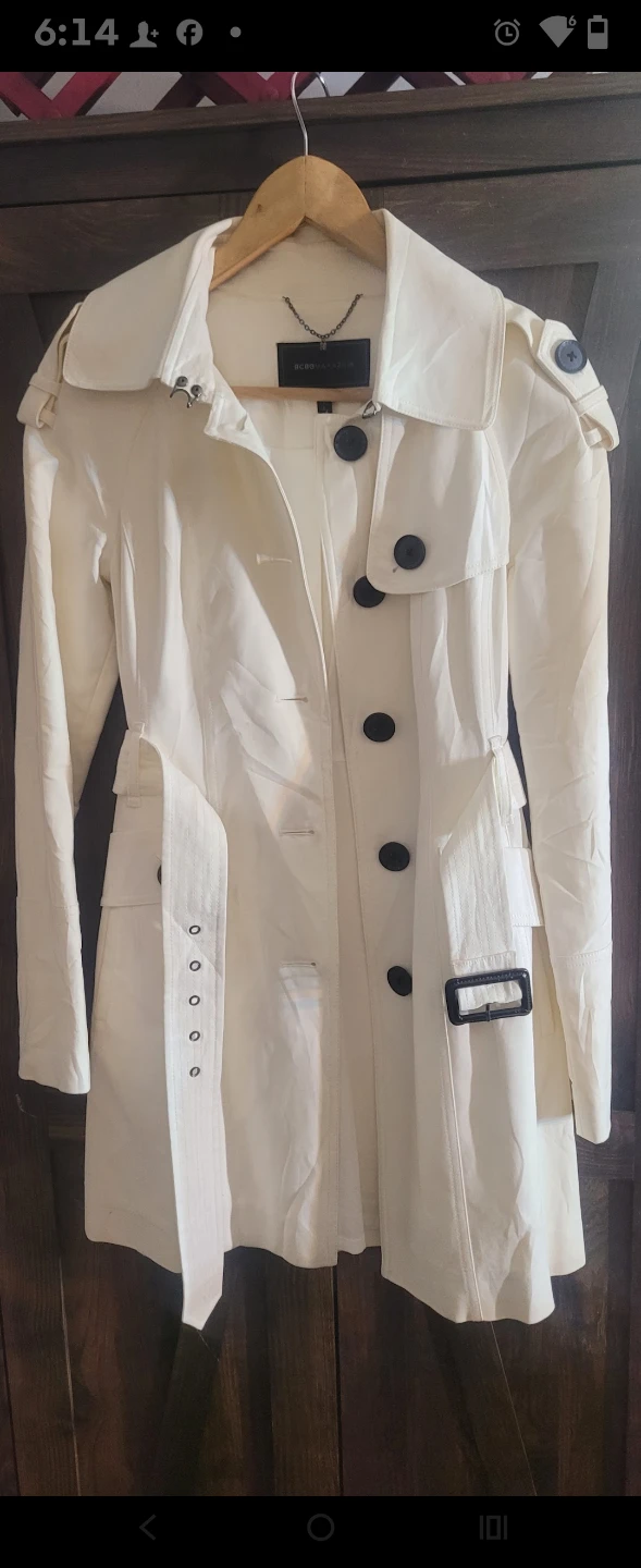 BCBGMAXAZRIA Women's Trench Coat