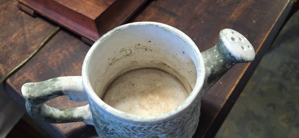 Ceramic Watering Can Planter - photo 4