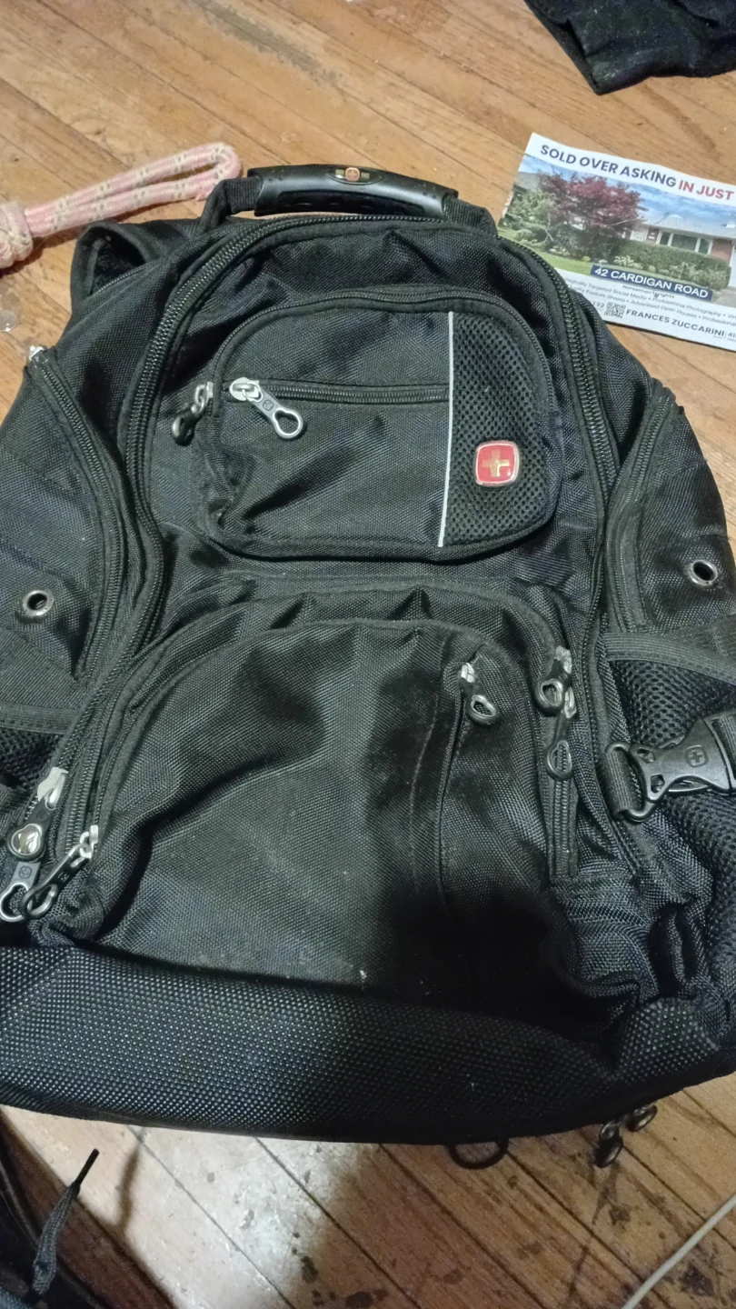 SwissGear Black Laptop Backpack