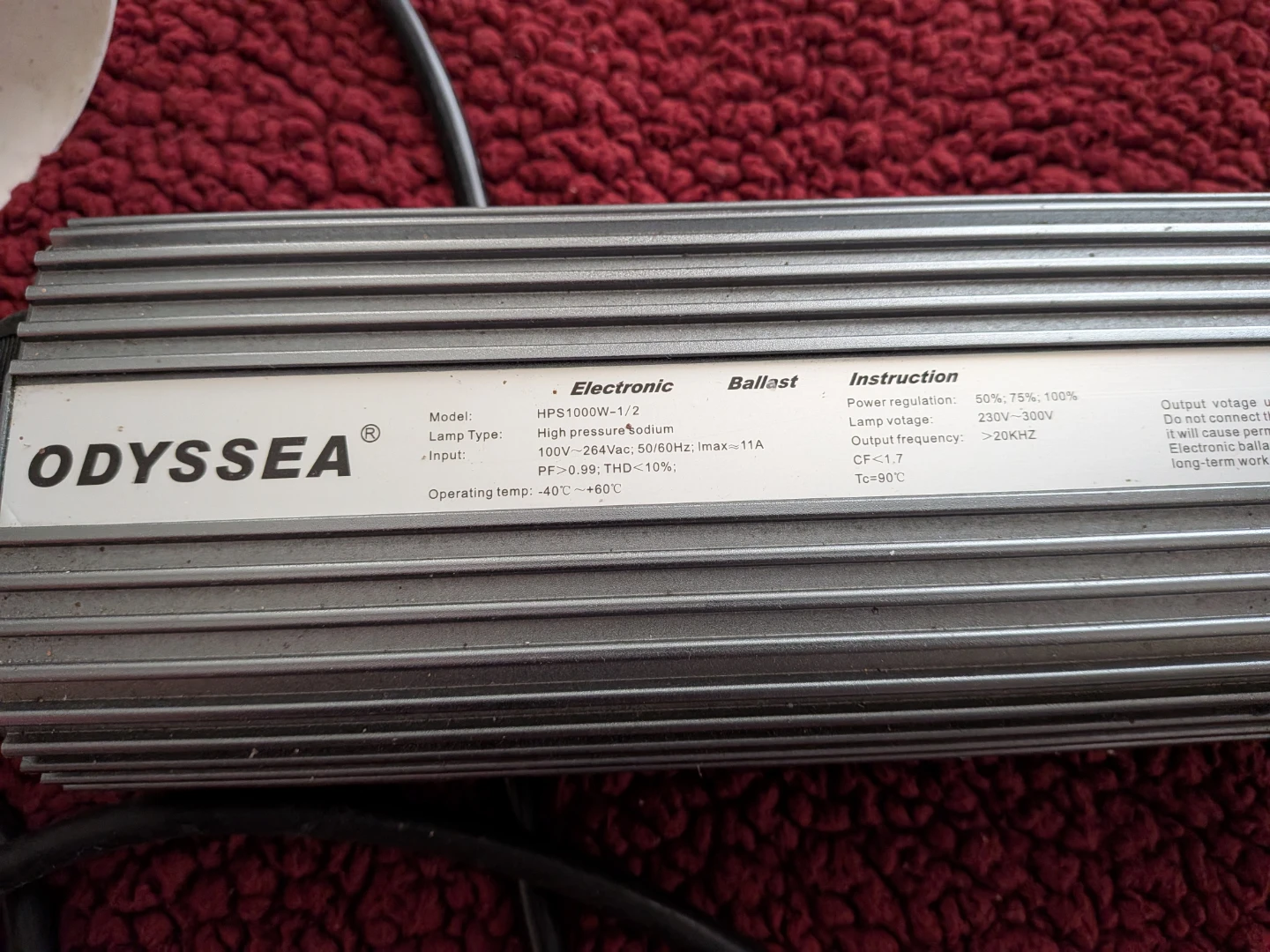 HPS Grow Light Kit - photo 3