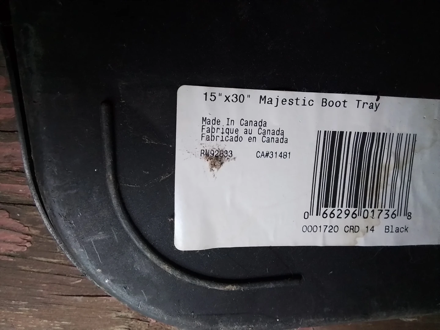 Weather-Wise Majestic Boot Tray - photo 4