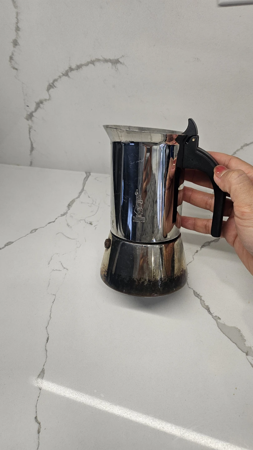 Bialetti Stainless Steel Stovetop Espresso Maker - photo 3