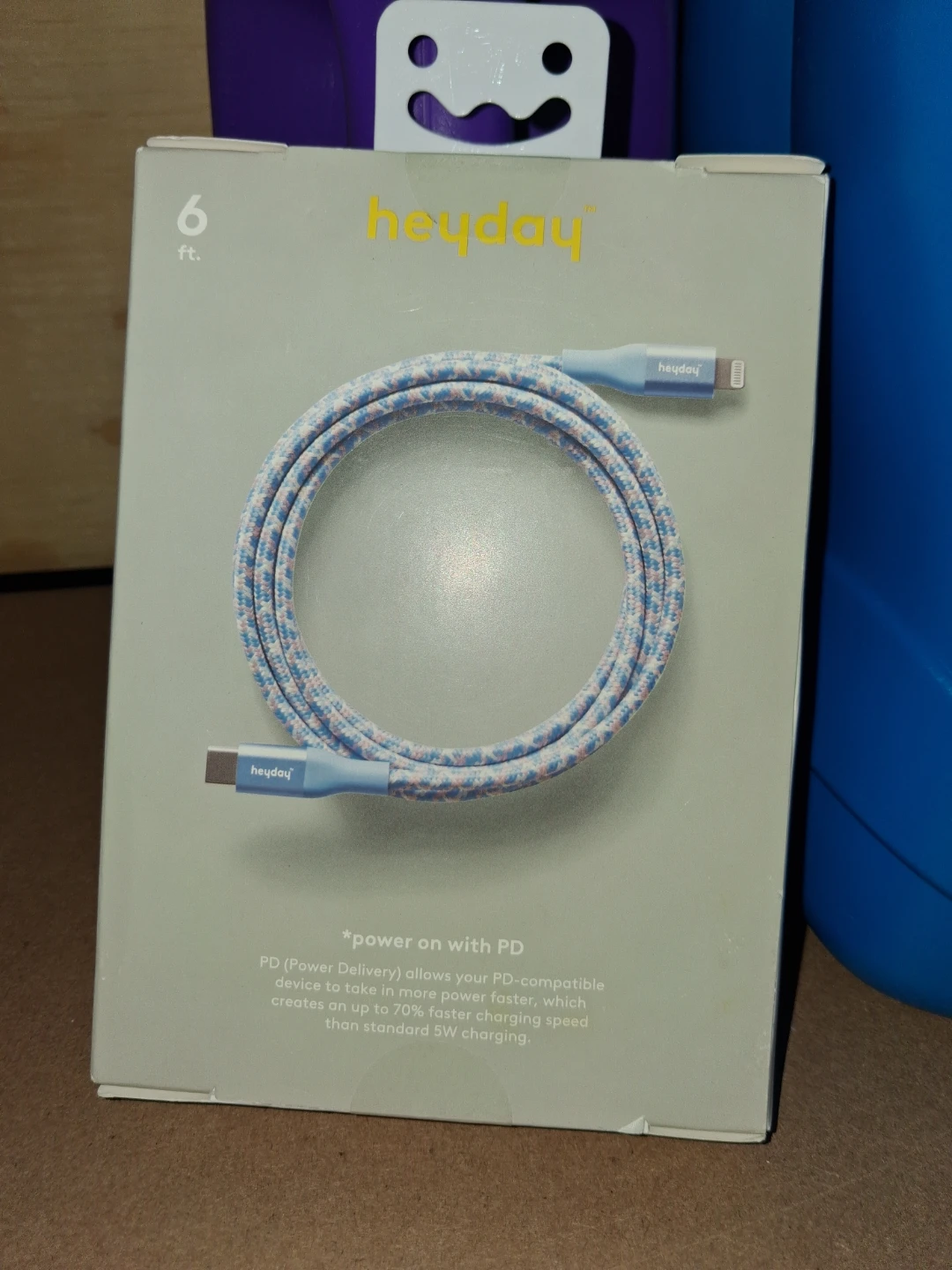 Heyday USB-C to Lightning Charging Cable 6ft