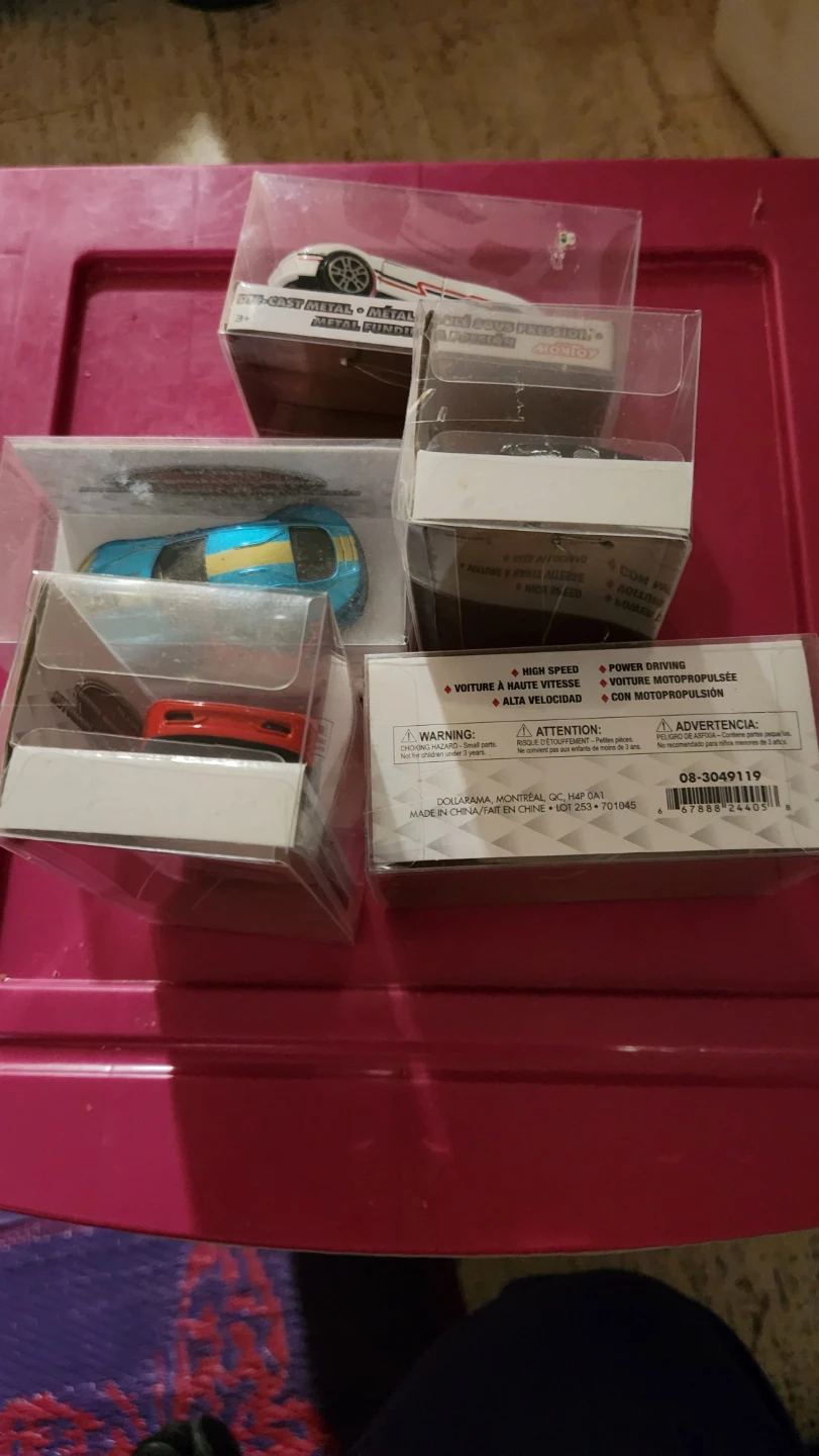 Set of 5 Montoy Die-Cast Metal Toy Cars - photo 3