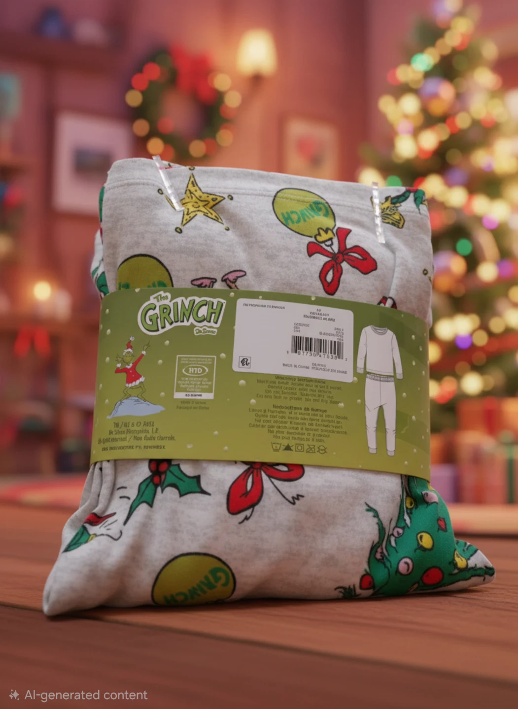 The Grinch Kids 2-Piece PJ Set - photo 2