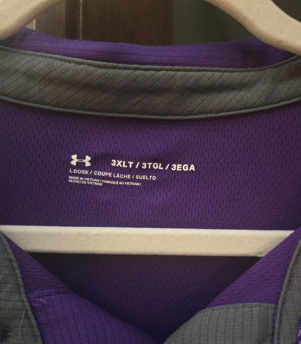 3XL Men's Under Armour. 2 Polos & a COLDGEAR Hoodie. EUC. - photo 3