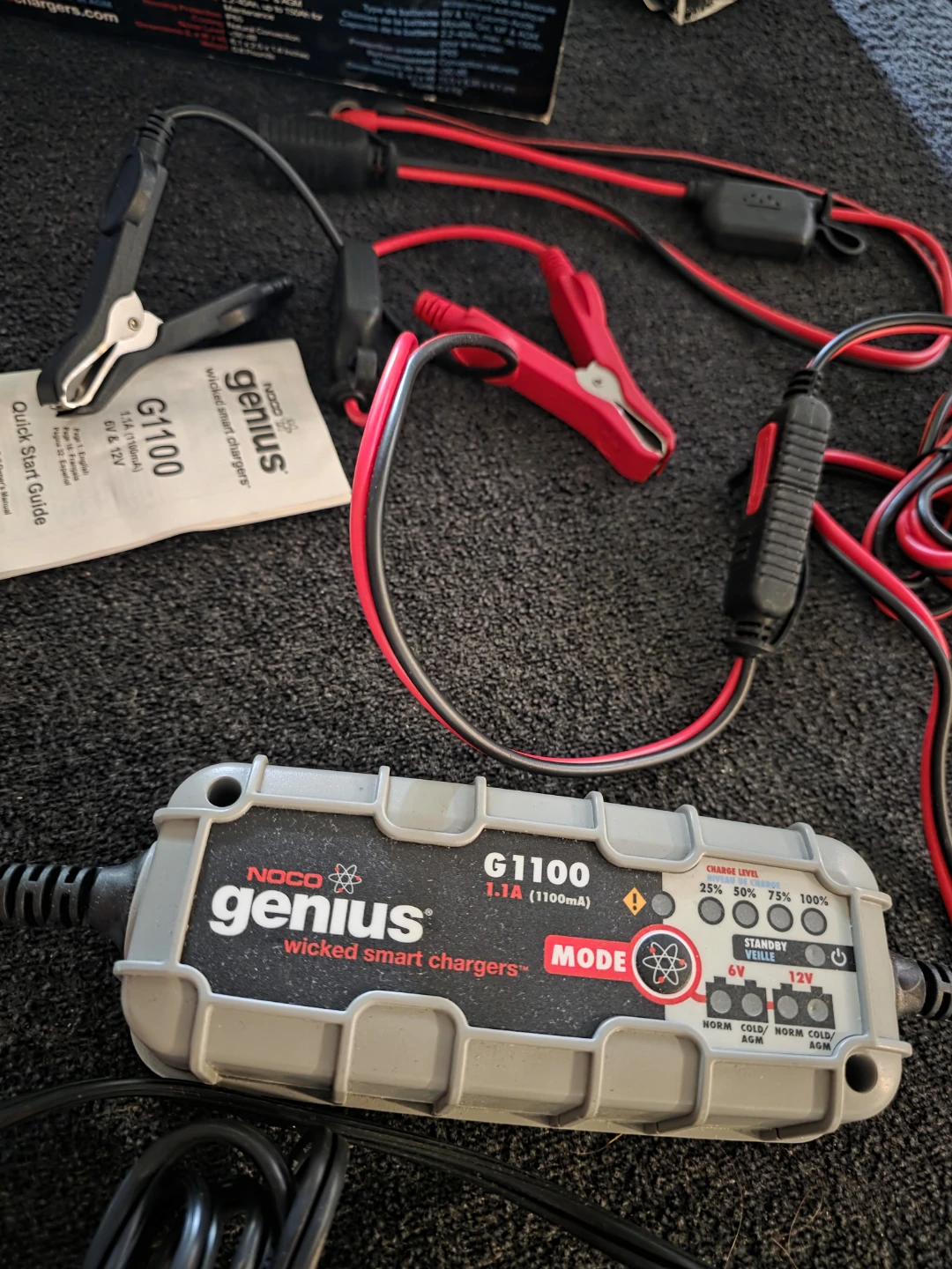 NOCO Genius G1100 Battery Charger - photo 2