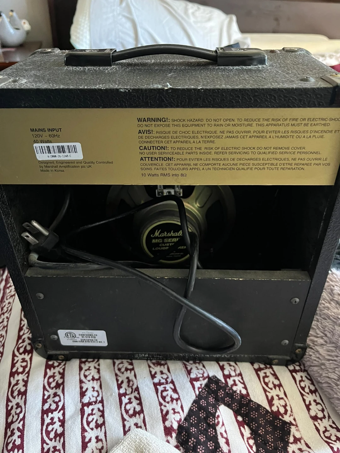 Marshall G10 Mk.II Guitar Amplifier - photo 5
