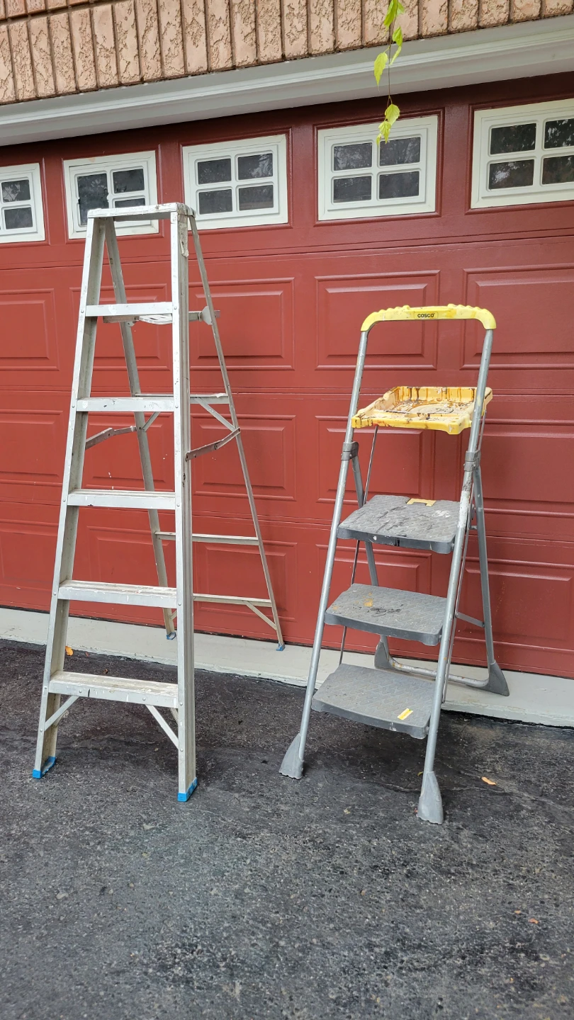 2 folding  Step Ladders  6ft & 3ft