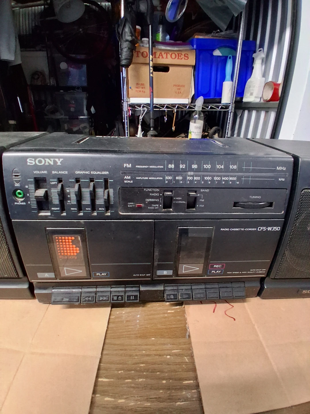 Sony CFS-W350 Radio Cassette-Corder - photo 4