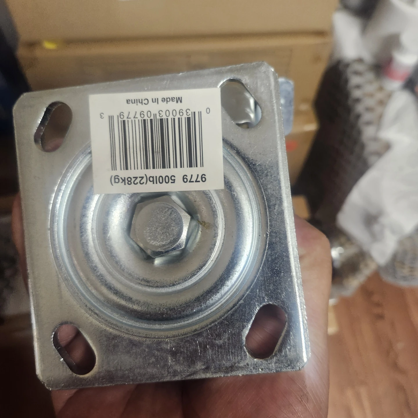 Set of 4 Heavy Duty Casters 500lb capacity - photo 4