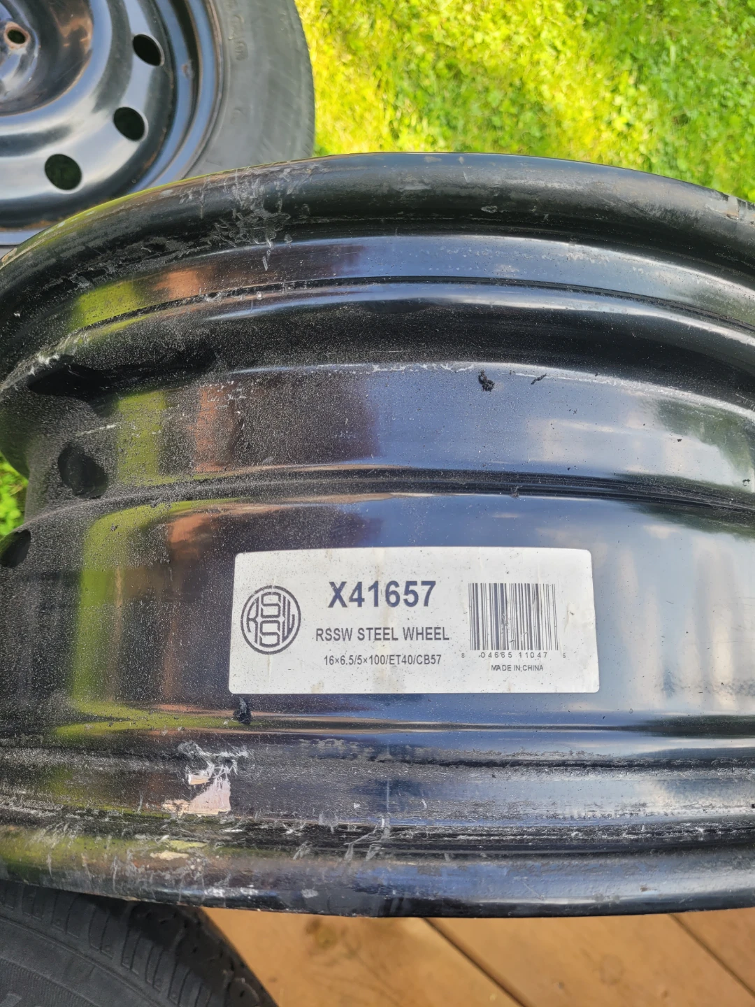 16 Inch Steel Rims - photo 2