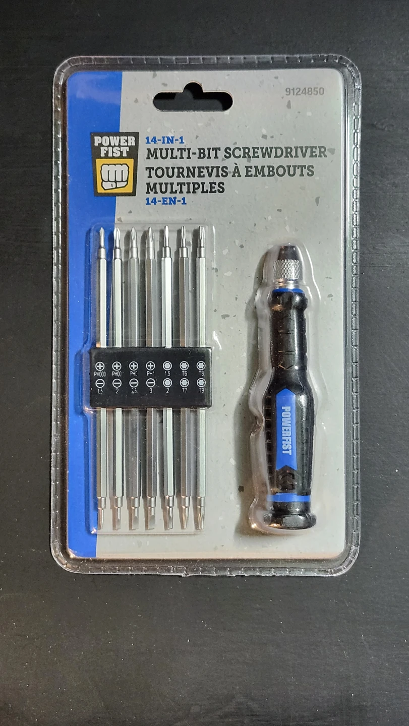 Powerfist 14-in-1 Multi-Bit Precision Screwdriver
