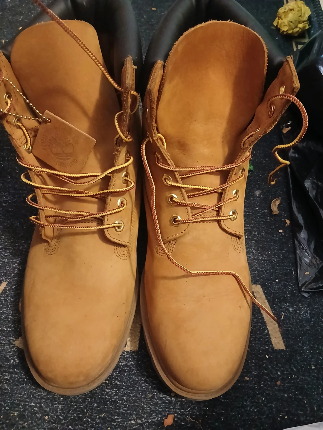 Timberland Premium Waterproof Boots - Wheat, Size 13 - photo 2