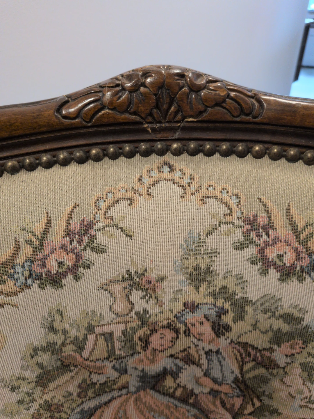 Vintage French Style Accent Chair