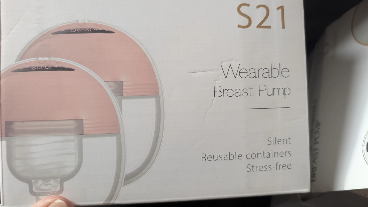 Used, S21 Wearable Breast Pump Set, $10 - photo 2