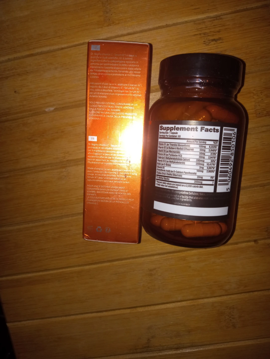 Dr. Nigma Talib B Famous Supplement and Vitamin C Serum