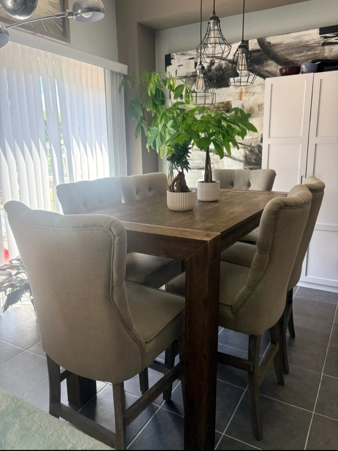 High dinning and table set - photo 2