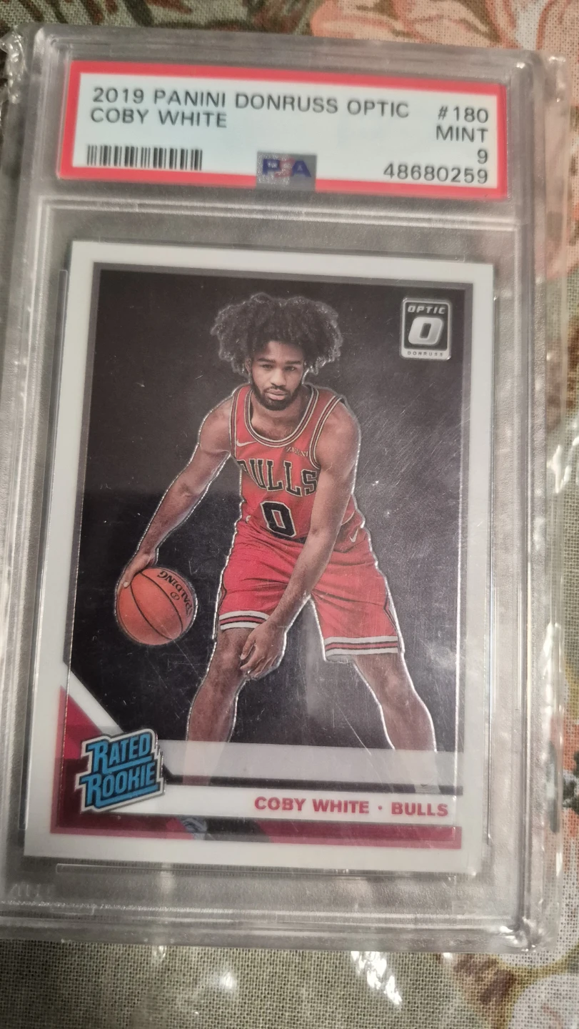 2019 Panini Donruss Optic Coby White PSA 9