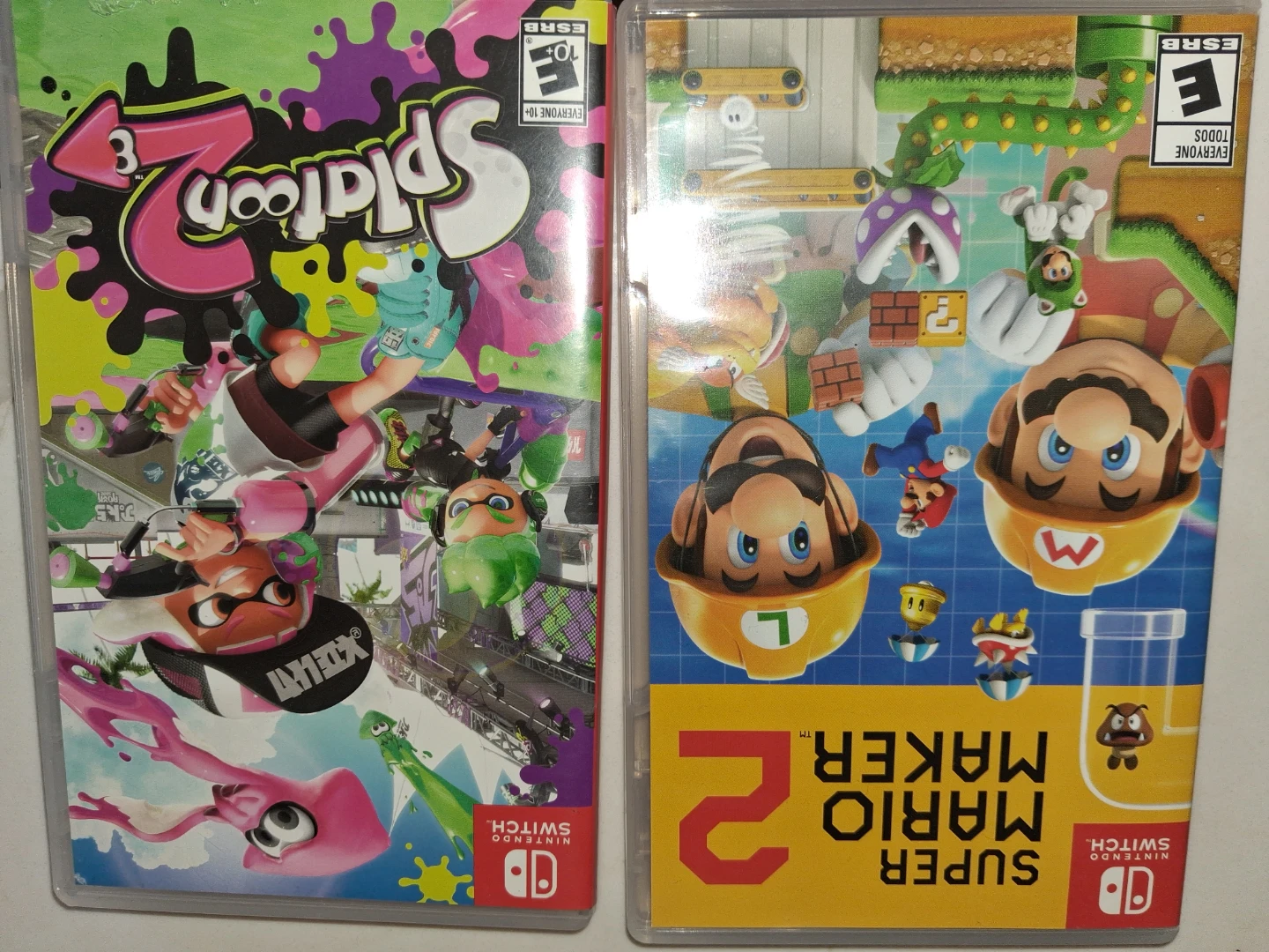 Mario maker 2, minecraft ,splatoon 2 - photo 2