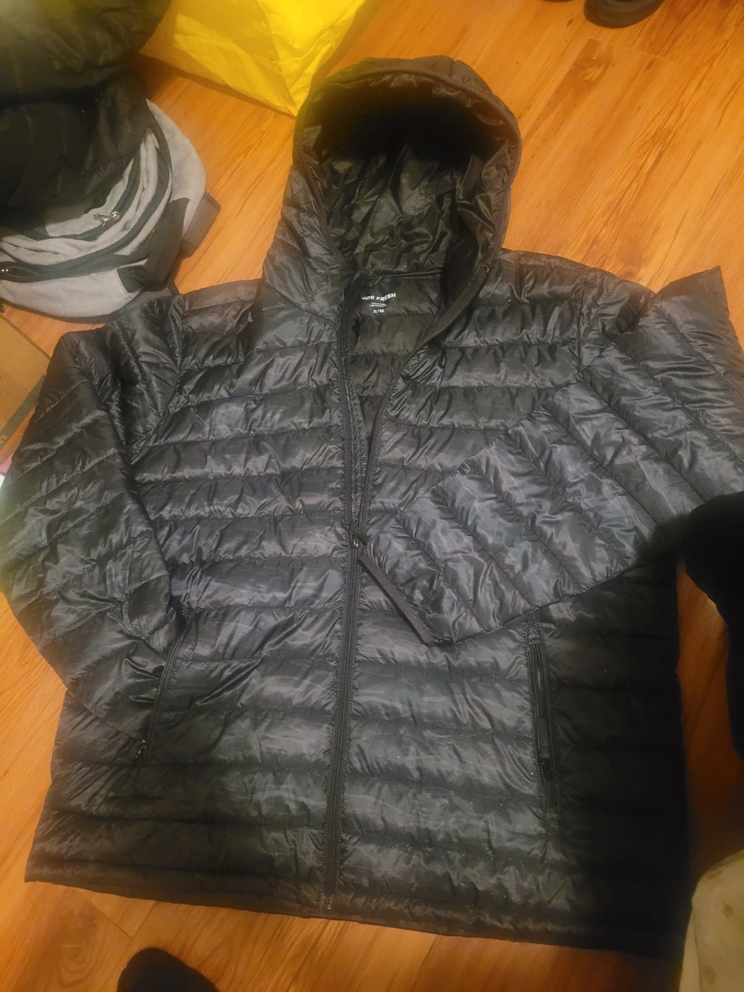 Xl  Black Puffer Jacket