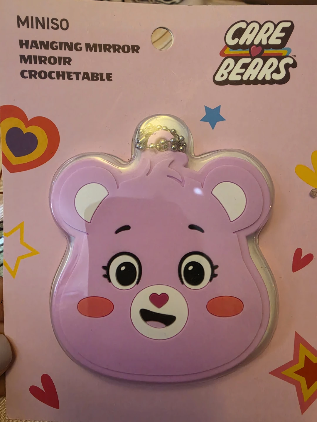 Miniso Care Bears Hanging Mirror