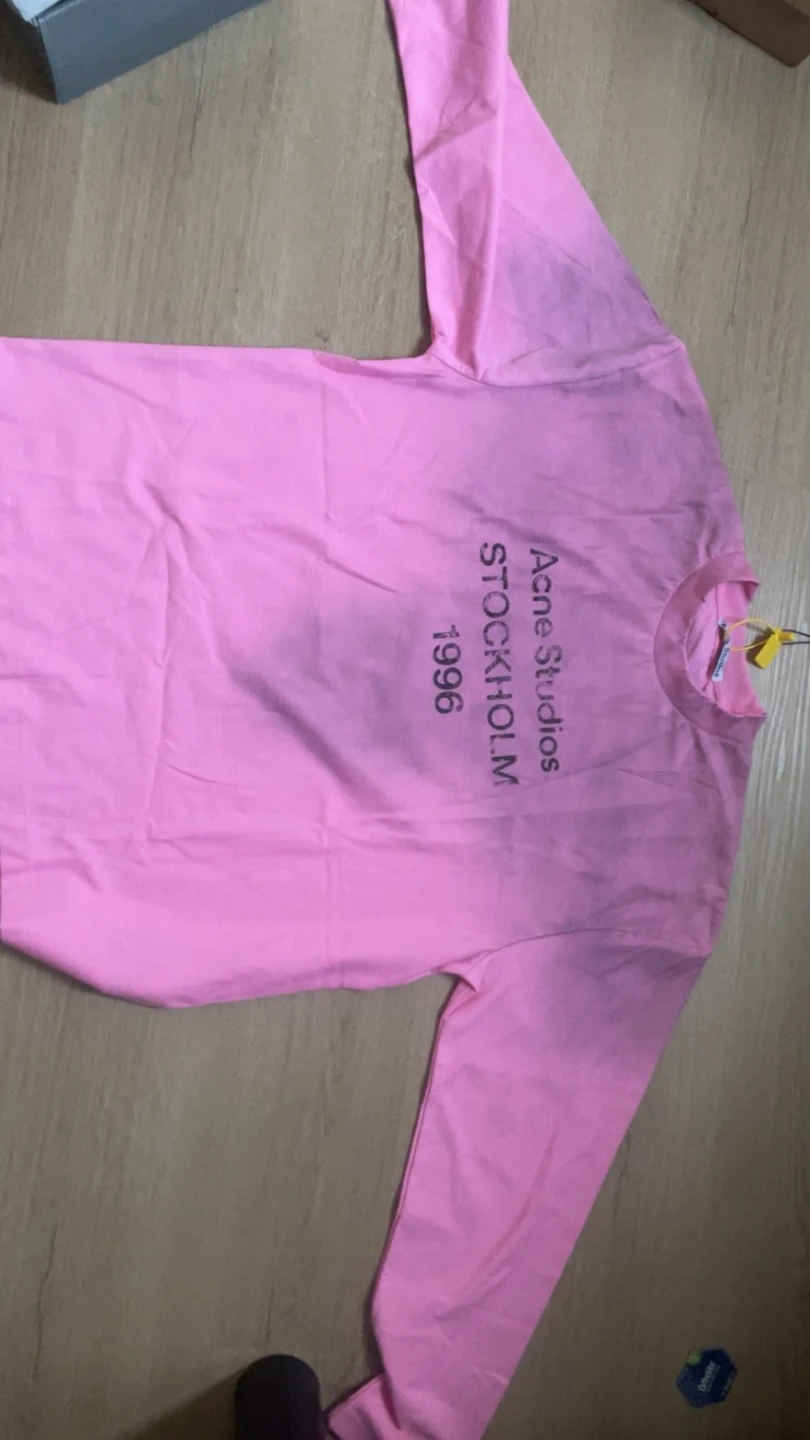 Acne Studios Pink Long Sleeve T-Shirt - photo 2