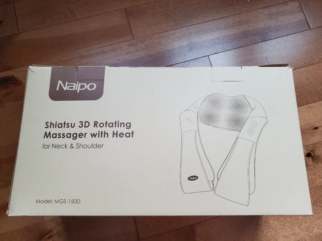 Naipo Shiatsu 3D Neck and Shoulder Massager