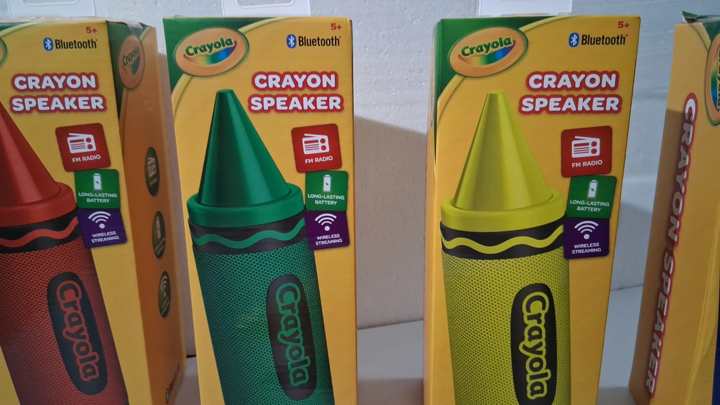 Crayola Crayon Speaker - photo 2