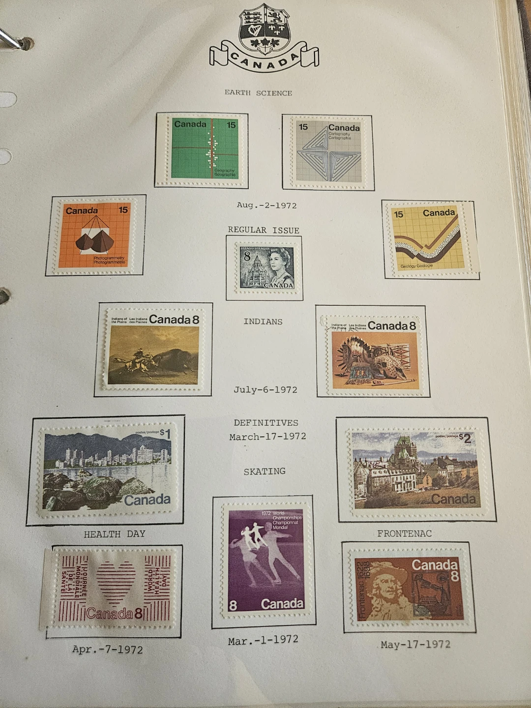Wide collection of Canadian stamps - photo 3