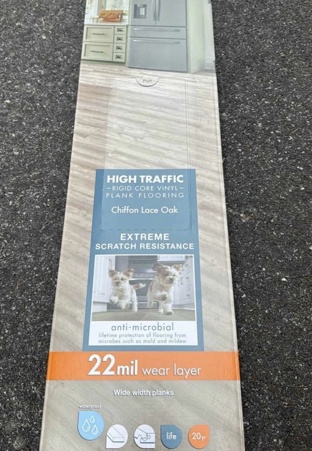 Lifeproof Chiffon Lace Oak Vinyl Plank Flooring - photo 2