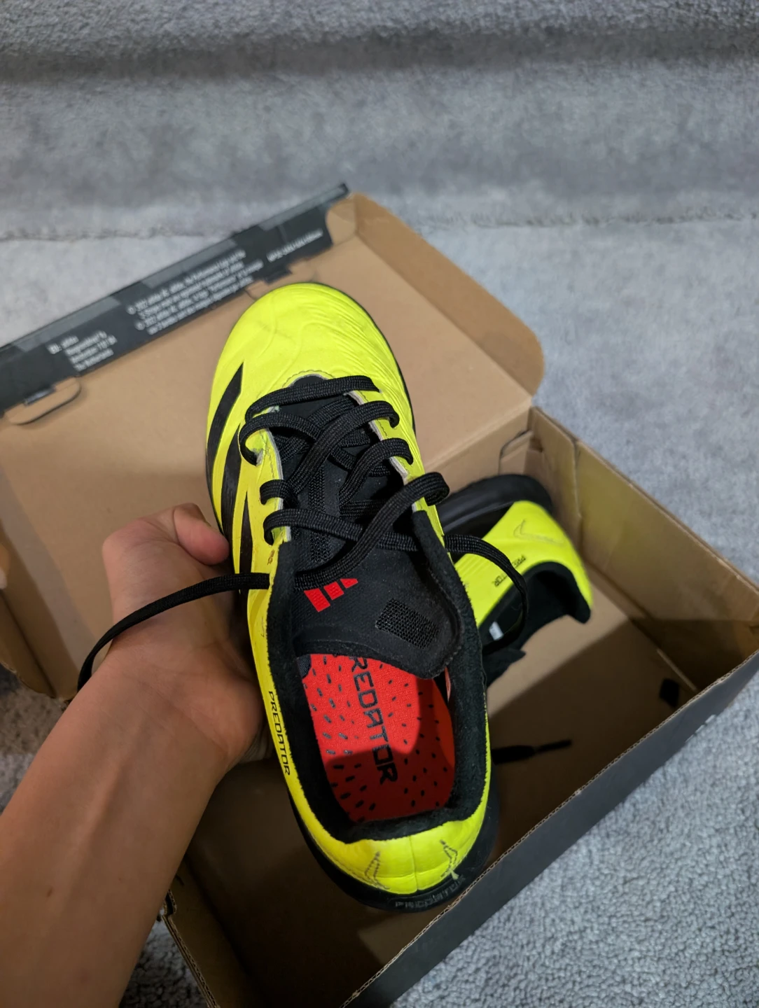 Kids Adidas Predator Soccer Cleats - photo 3