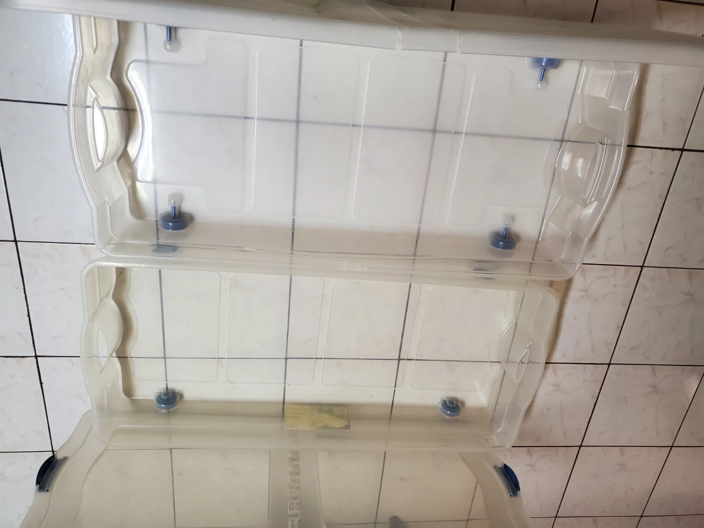 Two Clear Underbed Storage Bins - photo 3