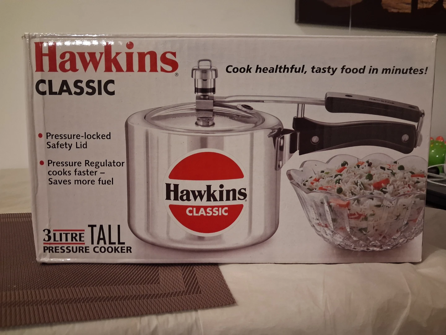Hawkins pressure cooker - 3 litre