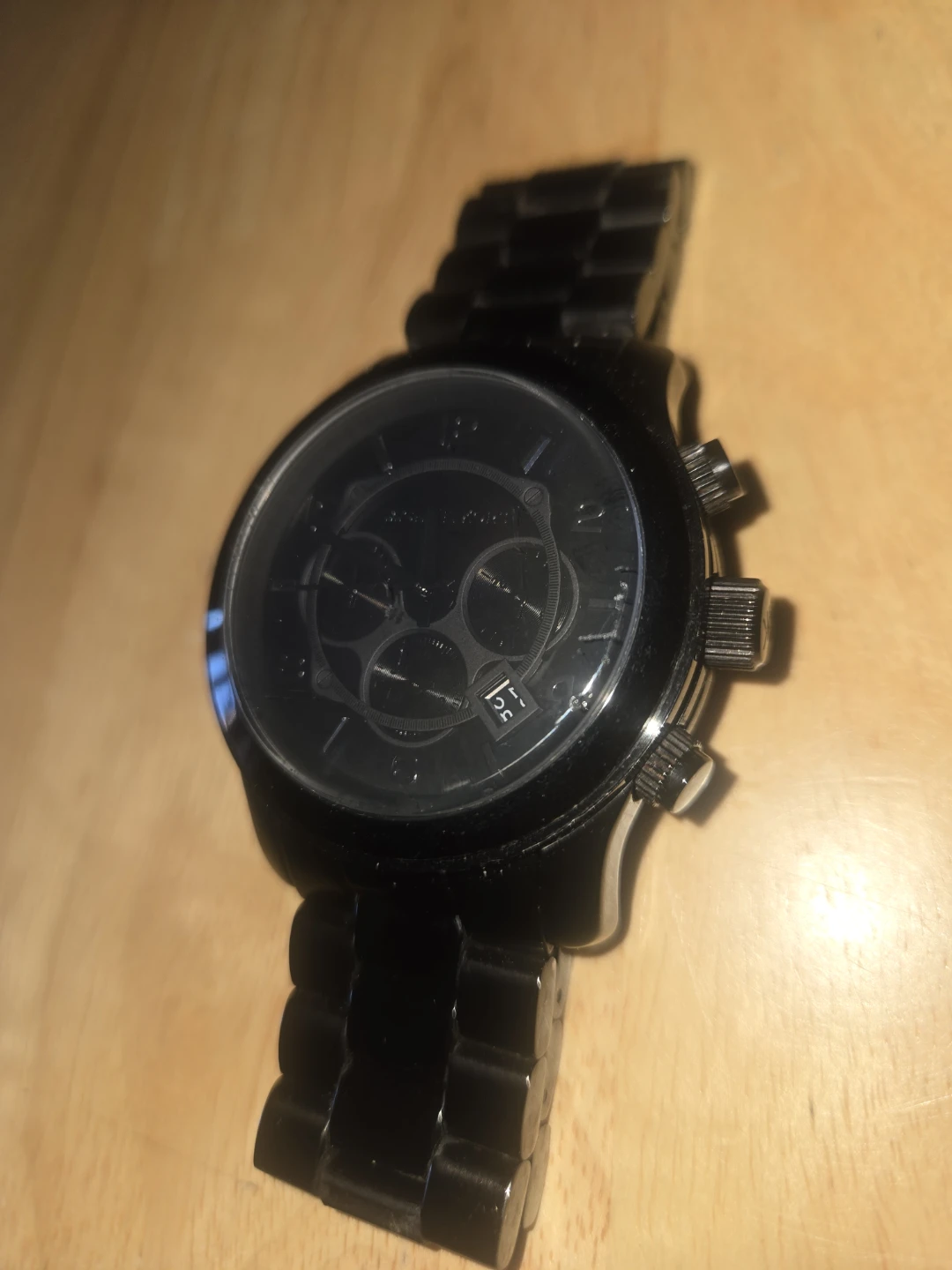 Michael Kors Black Chronograph Watch