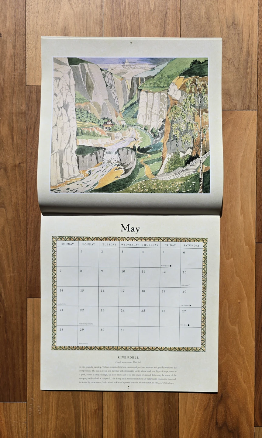 2006 The Hobbit Calendar - photo 5