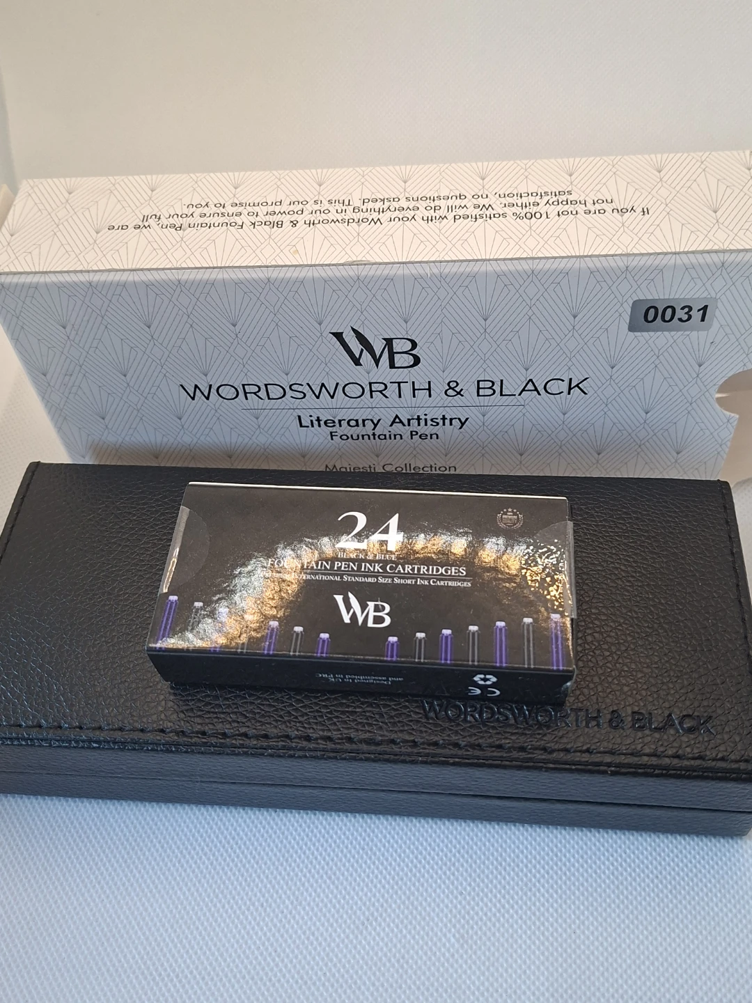 ​Wordsworth & Black Majesti Fountain Pen Set w/ 24 Ink Refills - photo 3